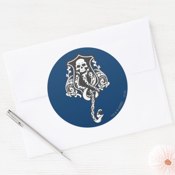 Harry_Potter_Spell___Dark_Mark_Classic_Round_Sticker_3 Harry Potter Spell Dark Mark Classic Round Sticker