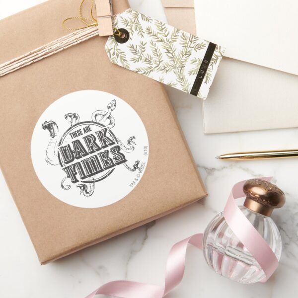 Harry_Potter_Spell___Dark_Times_Classic_Round_Sticker_5 Harry Potter Spell Dark Times Classic Round Sticker