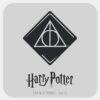 Harry Potter Spell Deathly Hallows Icon Square Sticker