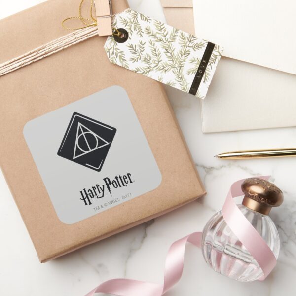 Harry_Potter_Spell___Deathly_Hallows_Icon_Square_Sticker_5 Harry Potter Spell Deathly Hallows Icon Square Sticker