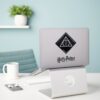 Harry Potter Spell Deathly Hallows Icon Sticker