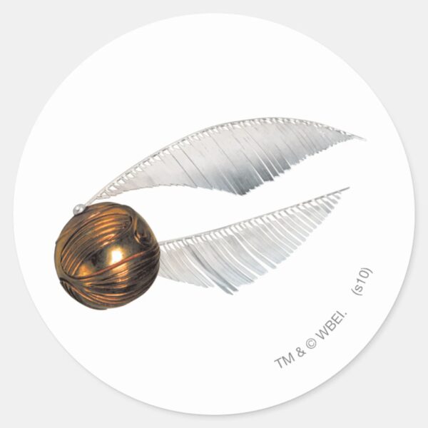 Harry_Potter_Spell___Golden_Snitch_Classic_Round_Sticker_1 Harry Potter Spell Golden Snitch Classic Round Sticker