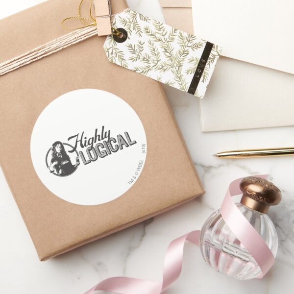 Harry_Potter_Spell___Highly_Logical_Classic_Round_Sticker_5 Harry Potter Spell Highly Logical Classic Round Sticker