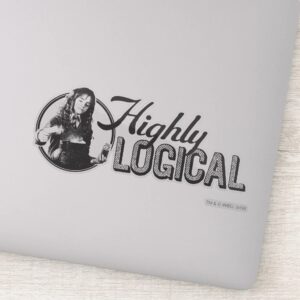 Harry Potter Spell Highly Logical Sticker