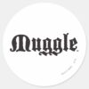 Harry_Potter_Spell___Muggle_Classic_Round_Sticker_1 Harry Potter Spell Muggle Classic Round Sticker