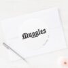 Harry_Potter_Spell___Muggles_Classic_Round_Sticker_3 Harry Potter Spell Muggles Classic Round Sticker