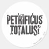 Harry_Potter_Spell___Petrificus_Totalus!_Classic_Round_Sticker_1 Harry Potter Spell Petrificus Totalus Classic Round Sticker