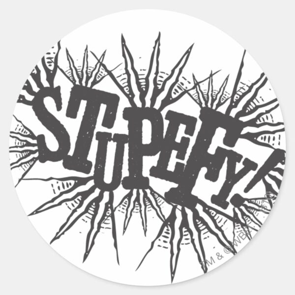 Harry_Potter_Spell___Stupefy!_Classic_Round_Sticker_1 Harry Potter Spell Stupefy Classic Round Sticker