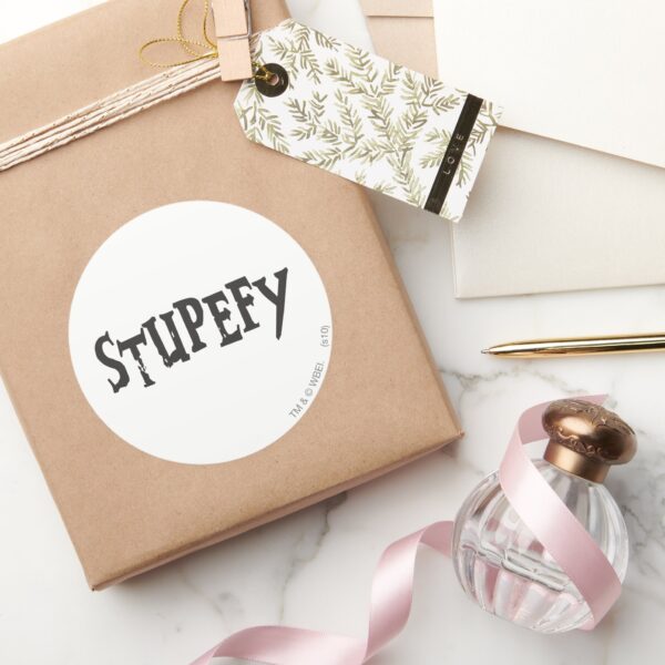 Harry_Potter_Spell___Stupefy_Stunning_Spell_Classic_Round_Sticker_5 Harry Potter Spell Stupefy Stunning Spell Classic Round Sticker