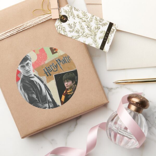 Harry_Potter_Then_and_Now_Classic_Round_Sticker_5 Harry Potter Then And Now Classic Round Sticker