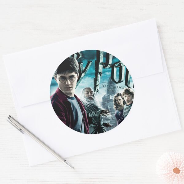 Harry_Potter_With_Dumbledore_Ron_and_Hermione_1_Classic_Round_Sticker_3 Harry Potter With Dumbledore Ron And Hermione 1 Classic Round Sticker