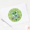 Harry Potter Charming SLYTHERIN™ Crest Classic Round Sticker