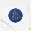 Harry_Potter___Deathly_Hallows_Watercolor_Classic_Round_Sticker_3 Harry Potter Deathly Hallows Watercolor Classic Round Sticker