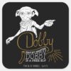 Harry_Potter___Dobby_Has_No_Master_Square_Sticker_1 Harry Potter Dobby Has No Master Square Sticker