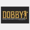 Harry Potter Dobby Save Harry Potter Rectangular Sticker