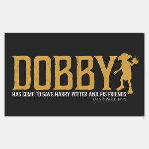 Harry_Potter___Dobby_Save_Harry_Potter_Rectangular_Sticker_1 Harry Potter Dobby Save Harry Potter Rectangular Sticker