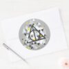 Harry_Potter___Geometric_Deathly_Hallows_Symbol_Classic_Round_Sticker_3 Harry Potter Geometric Deathly Hallows Symbol Classic Round Sticker