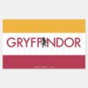 Harry_Potter___Gryffindor_House_Pride_Crest_Rectangular_Sticker_1 Harry Potter Gryffindor House Pride Crest Rectangular Sticker