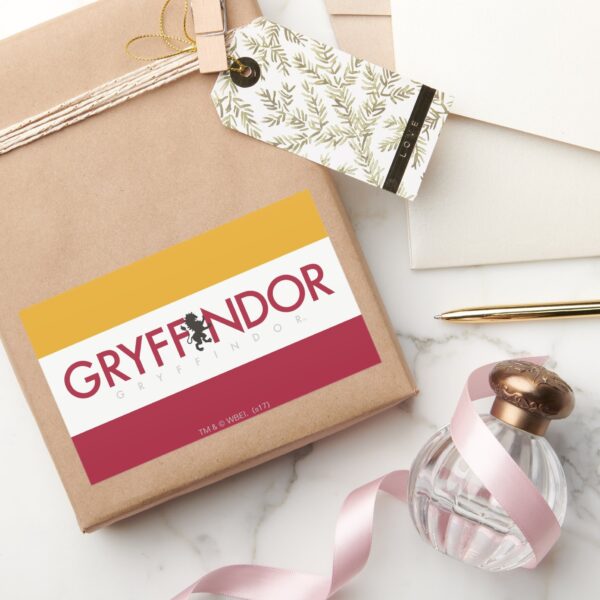 Harry_Potter___Gryffindor_House_Pride_Crest_Rectangular_Sticker_5 Harry Potter Gryffindor House Pride Crest Rectangular Sticker