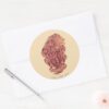 Harry_Potter___Gryffindor_Lion_Crest_Classic_Round_Sticker_3 Harry Potter Gryffindor Lion Crest Classic Round Sticker