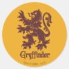 Harry_Potter___Gryffindor_Lion_Graphic_Classic_Round_Sticker_1 Harry Potter Gryffindor Lion Graphic Classic Round Sticker