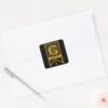 Harry_Potter___Gryffindor_Monogram_Banner_Square_Sticker_3 Harry Potter Gryffindor Monogram Banner Square Sticker