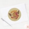 Harry_Potter___Gryffindor_QUIDDITCH�_Captain_Emble_Classic_Round_Sticker_3 Harry Potter Gryffindor QUIDDITCH� Captain Emble Classic Round Sticker