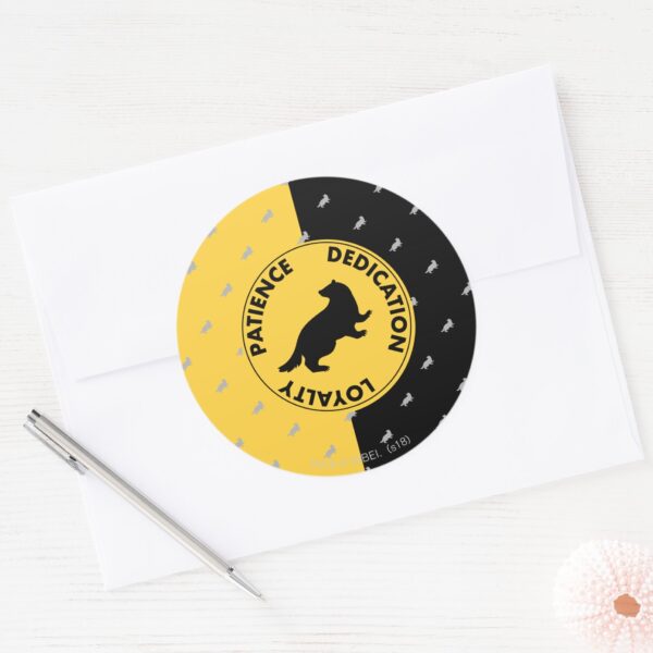 Harry_Potter___HUFFLEPUFF™_House_Traits_Graphic_Classic_Round_Sticker_3 Harry Potter HUFFLEPUFF™ House Traits Graphic Classic Round Sticker