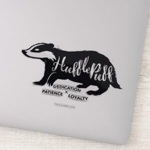 Harry_Potter___HUFFLEPUFF™_Silhouette_Typography_Sticker_1 Harry Potter HUFFLEPUFF™ Silhouette Typography Sticker