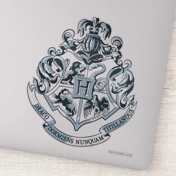Harry_Potter___Hogwarts_Crest_-_Blue_Sticker_1 Harry Potter Hogwarts Crest Blue Sticker