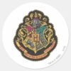 Harry_Potter___Hogwarts_Crest_Classic_Round_Sticker_1 Harry Potter Hogwarts Crest Classic Round Sticker