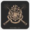 Harry_Potter___Hogwarts_Crossed_Wands_Crest_Square_Sticker_1 Harry Potter Hogwarts Crossed Wands Crest Square Sticker