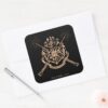 Harry_Potter___Hogwarts_Crossed_Wands_Crest_Square_Sticker_3 Harry Potter Hogwarts Crossed Wands Crest Square Sticker