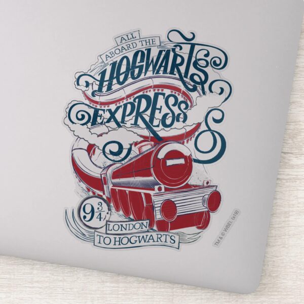 Harry_Potter___Hogwarts_Express_Typography_Sticker_1 Harry Potter Hogwarts Express Typography Sticker