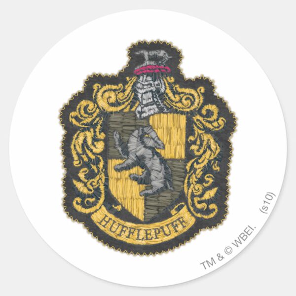 Harry_Potter___Hufflepuff_Crest_Patch_Classic_Round_Sticker_1 Harry Potter Hufflepuff Crest Patch Classic Round Sticker