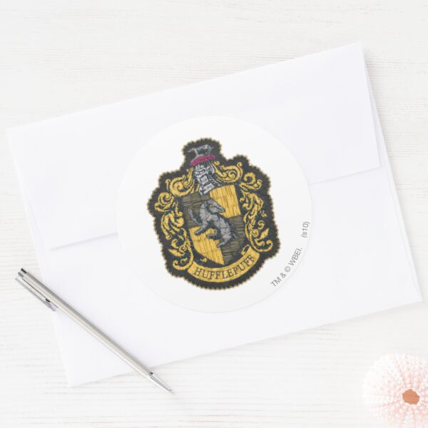 Harry_Potter___Hufflepuff_Crest_Patch_Classic_Round_Sticker_3 Harry Potter Hufflepuff Crest Patch Classic Round Sticker