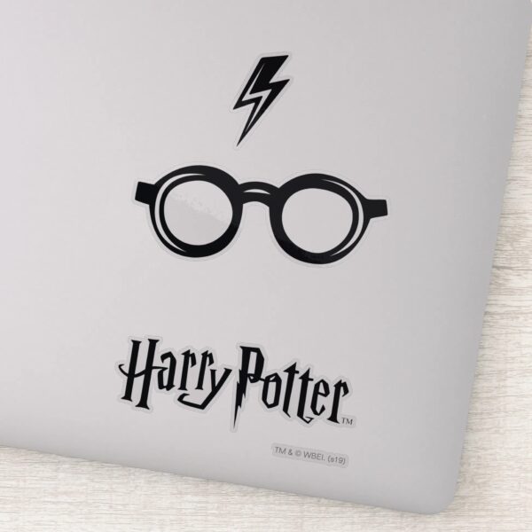 Harry_Potter___Lightning_Scar_and_Glasses_Sticker_1 Harry Potter Lightning Scar And Glasses Sticker
