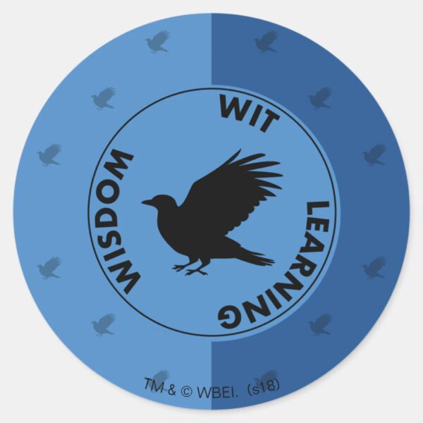 Harry_Potter___RAVENCLAW™_House_Traits_Graphic_Classic_Round_Sticker_1 Harry Potter RAVENCLAW™ House Traits Graphic Classic Round Sticker