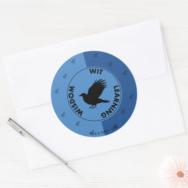 Harry_Potter___RAVENCLAW™_House_Traits_Graphic_Classic_Round_Sticker_3 Harry Potter RAVENCLAW™ House Traits Graphic Classic Round Sticker