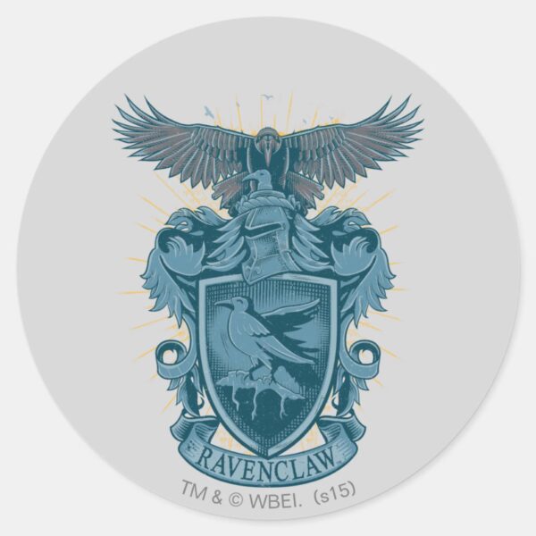 Harry_Potter___Ravenclaw_Crest_Classic_Round_Sticker_1 Harry Potter Ravenclaw Crest Classic Round Sticker