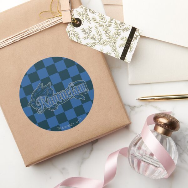 Harry_Potter___Ravenclaw_Eagle_Graphic_Classic_Round_Sticker_5 Harry Potter Ravenclaw Eagle Graphic Classic Round Sticker