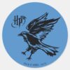 Harry Potter Ravenclaw Eagle Icon Classic Round Sticker