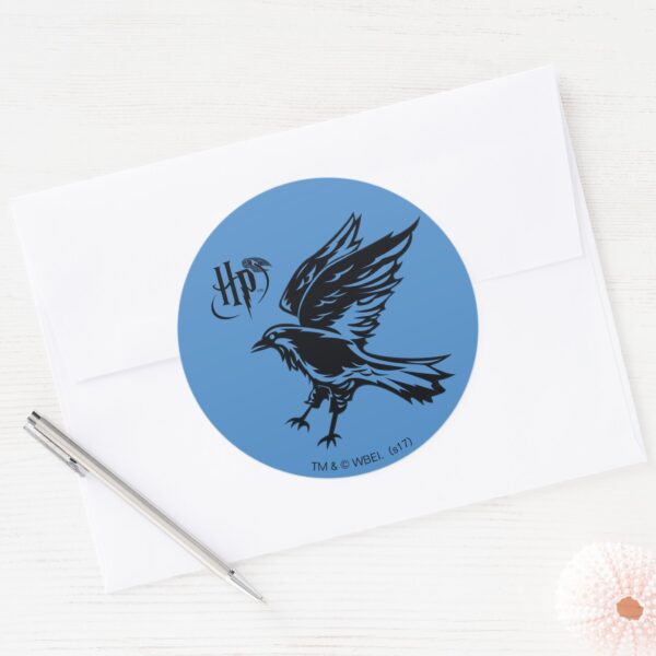 Harry_Potter___Ravenclaw_Eagle_Icon_Classic_Round_Sticker_3 Harry Potter Ravenclaw Eagle Icon Classic Round Sticker