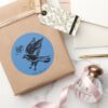 Harry Potter Ravenclaw Eagle Icon Classic Round Sticker