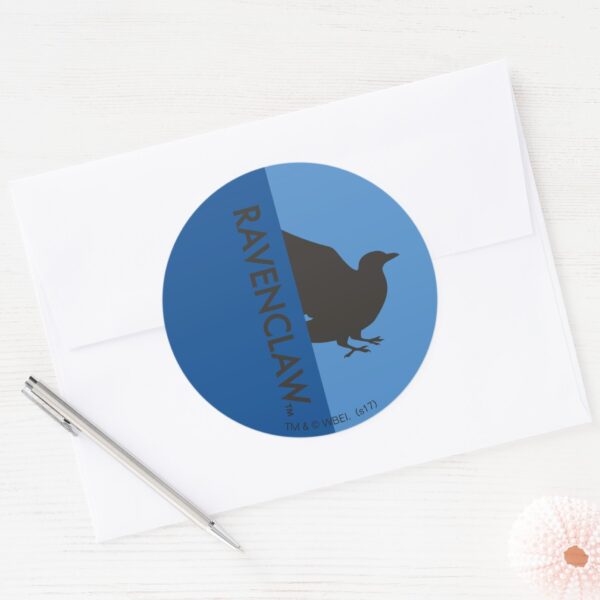 Harry_Potter___Ravenclaw_House_Pride_Graphic_Classic_Round_Sticker_3 Harry Potter Ravenclaw House Pride Graphic Classic Round Sticker