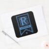 Harry_Potter___Ravenclaw_Monogram_Banner_Square_Sticker_3 Harry Potter Ravenclaw Monogram Banner Square Sticker