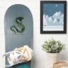 Harry_Potter___SLYTHERIN™_Snake_Watercolor_Sticker_7 Harry Potter SLYTHERIN™ Snake Watercolor Sticker