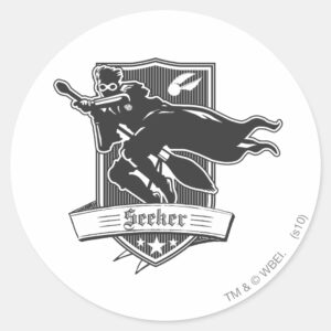Harry_Potter___Seeker_Badge_Classic_Round_Sticker_1 Harry Potter Seeker Badge Classic Round Sticker