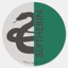 Harry_Potter___Slytherin_House_Pride_Graphic_Classic_Round_Sticker_1 Harry Potter Slytherin House Pride Graphic Classic Round Sticker