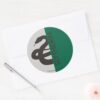 Harry_Potter___Slytherin_House_Pride_Graphic_Classic_Round_Sticker_3 Harry Potter Slytherin House Pride Graphic Classic Round Sticker